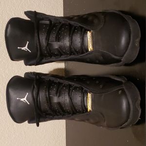 Air Jordan 13 GS Gold Glitter.